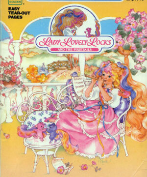Lady LovelyLocks and the Pixietails (Coloring and Activity Book; 1987) Golden Books