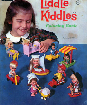 Liddle Kiddles (Coloring Book; 1966) Watkins Strathmore