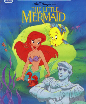 Little Mermaid (Big Coloring Book; 1989) Golden Books
