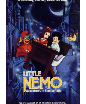 Little Nemo: Adventures in Slumberland (Coloring Book; 1989) Hemdale