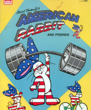 American Rabbit (Coloring Book; 1984) Golden Books