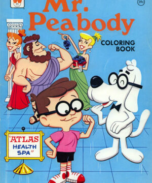 Mr. Peabody (Coloring Book; 1977) Whitman