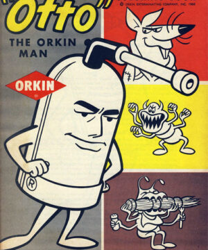 Otto the Orkin Man (Coloring Book; 1966) Orkin Co.