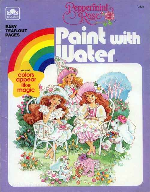 Peppermint Rose (Paint with Water; 1992) Golden Books : Retro Reprints