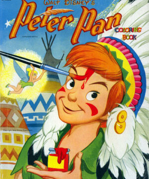 Peter Pan (Coloring Book; 1952) Whitman