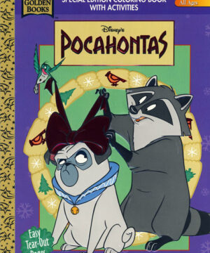 Pocahontas (Christmas Coloring Book; 1995) Golden Books
