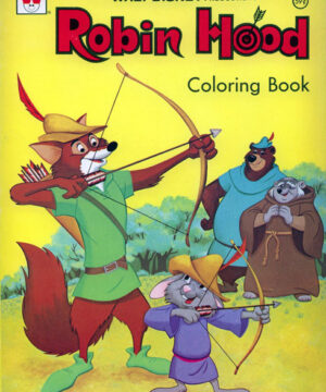 Robin Hood (Coloring Book; 1973) Whitman
