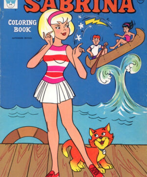 Sabrina the Teenage Witch (Coloring Book; 1971) Whitman