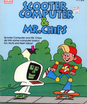 Scooter Computer (Coloring Book; 1984) Golden Books