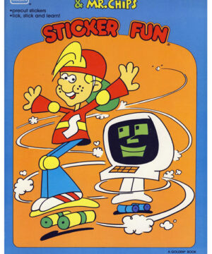 Scooter Computer (Sticker Fun; 1985) Golden Books