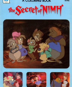 Secret of NIMH (Coloring Book; 1982) Whitman