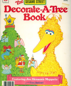 Sesame Street (Decorate-a-Tree Book; 1979) Golden Books