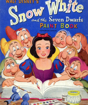 Snow White (Paint Book; 1952) Whitman