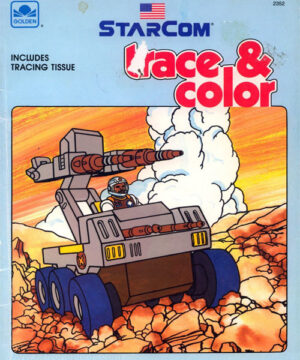 Starcom (Trace & Color; 1988) Golden Books