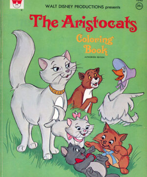 Aristocats (Coloring Book; 1970) Whitman