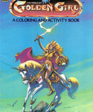 Golden Girl (Coloring & Activity Book; 1986) Happy House