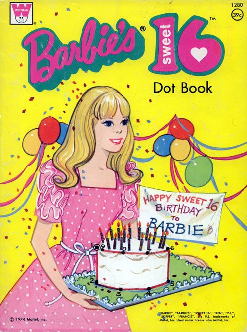 Barbie (Coloring Book; 1972) Whitman