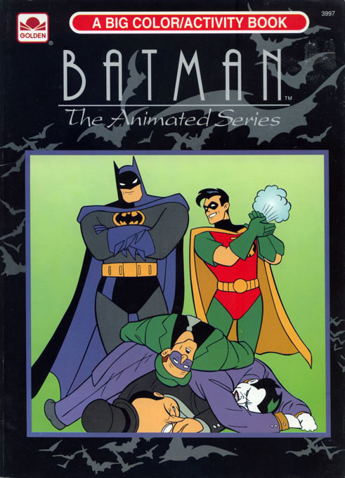 1993 Colorforms Batman The Animated Series Adventure Set (1A)