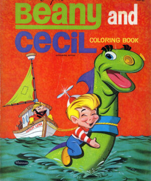 Beany & Cecil (Coloring Book; 1962) Whitman