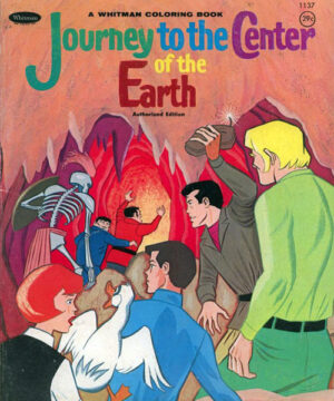 Journey to the Center of the Earth (Coloring Book; 1968) Whitman