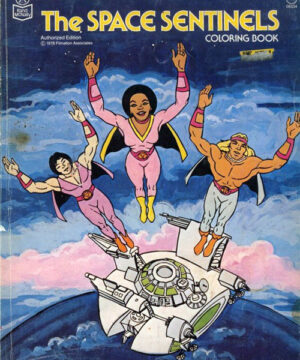 Space Sentinels (Coloring Book; 1978) Rand McNally