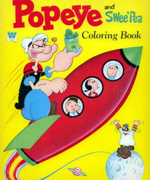 Popeye the Sailor Man (Coloring Book; 1970) Whitman