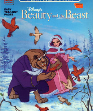 Beauty & the Beast (Coloring Book; 1991) Golden Books