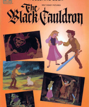 Black Cauldron (Coloring Book; 1985) Golden Books