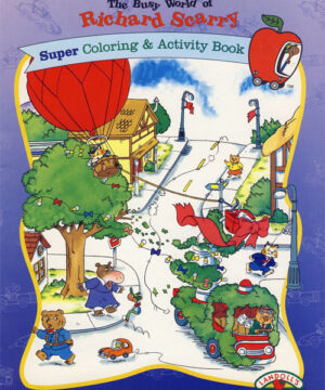 Busy World of Richard Scarry (Coloring and Activity Book; 1997) Landoll’s