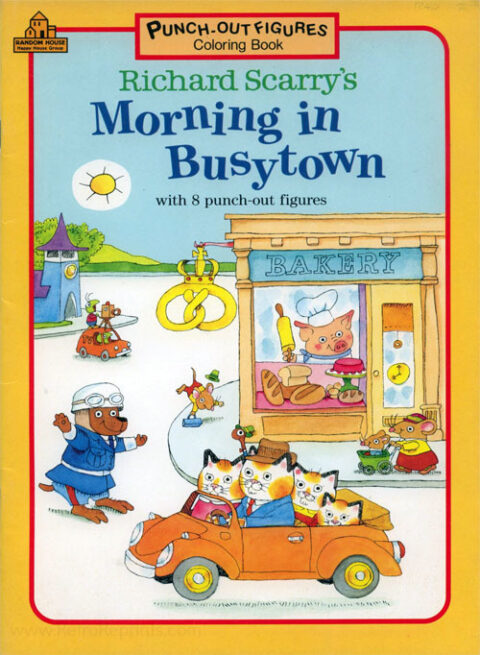 Busy World Of Richard Scarry Morning In Busytown 1991 Random House busy-world-of-richard-scarry-morning-in-busytown-1991-random-house