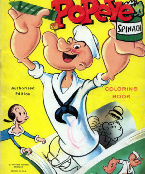 Popeye (Coloring Book; 1964) Lowe
