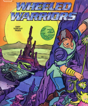 Jayce & the Wheeled Warriors (Coloring and Activity Book; 1986) Golden Books