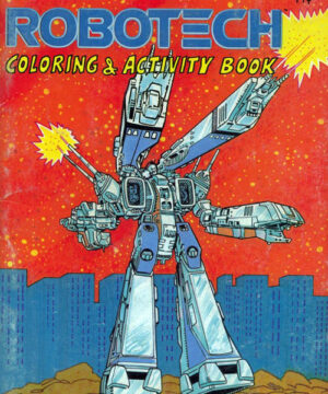 Robotech (Coloring and Activity Book; 1985) Modern Publishing