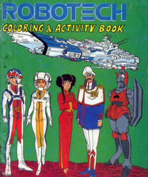 Robotech (Coloring and Activity Book; 1985) Modern Publishing