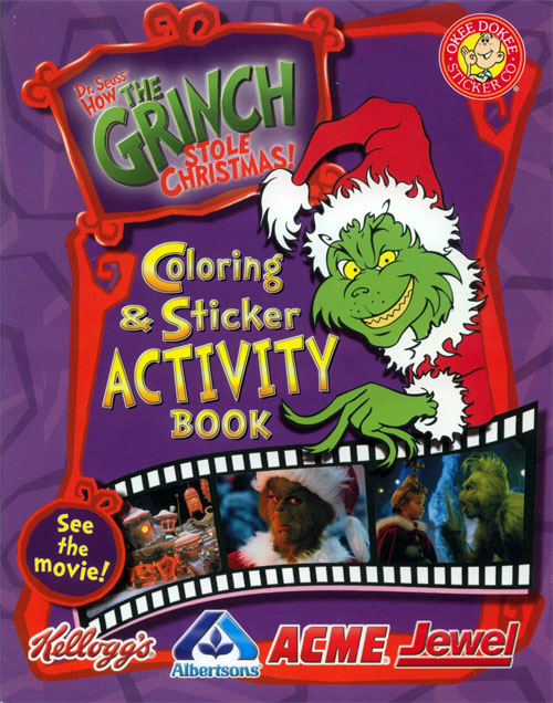 Grinch Coloring Book: Grinch Jumbo Coloring Book For Kids All Ages
