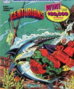 Centurions (Coloring Book; 1986) Golden Books
