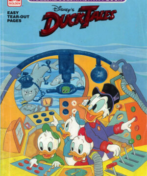 DuckTales (Coloring and Activity Book; 1990) Golden Books