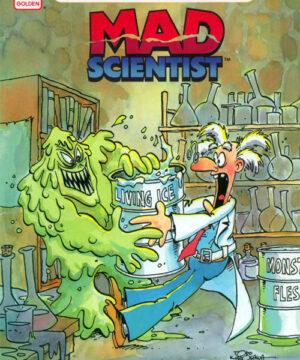 Mad Scientist (Coloring and Activity Book; 1988) Golden Books
