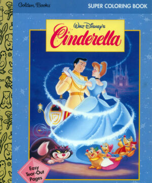 Cinderella (Coloring Book; 1997) Golden Books