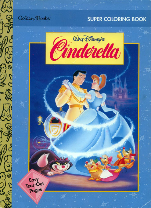 Cinderella, Disney's Coloring Book 