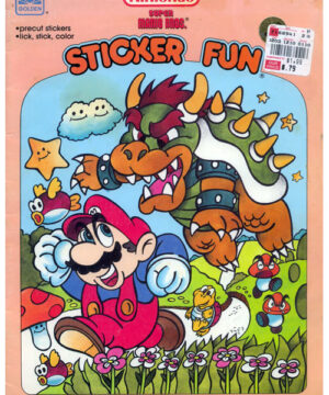Super Mario Bros. (Sticker Fun; 1989) Golden Books