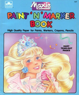 Maxie’s World (Paint ‘n’ Marker Book; 1989) Golden Books