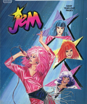 Jem (Coloring and Activity Book; 1986) Golden Books