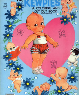 Kewpie Dolls (Coloring and Cut-Out Book; 1962) Saalfield
