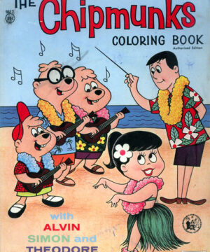 Alvin Show (Coloring Book; 1962) Saalfield