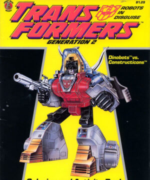 Transformers (Dinobots vs. Constructicons; 1993) Honey Bear Books