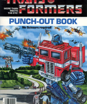 Transformers (Punch-Out Book; 1985) Marvel
