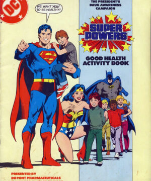 Super Powers (Good Health Activity Book; 1985) DC Comics