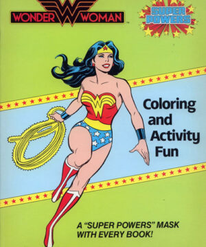 Super Powers (Wonder Woman Coloring and Activity Book; 1984) Powerhouse