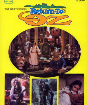 Return to Oz (Coloring Book; 1985) Golden Books